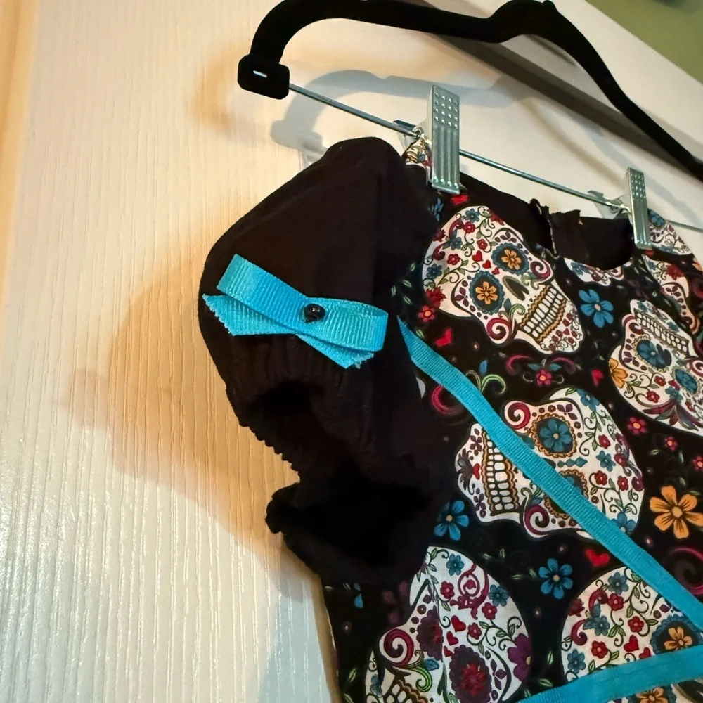 Día de los muertos kids dress